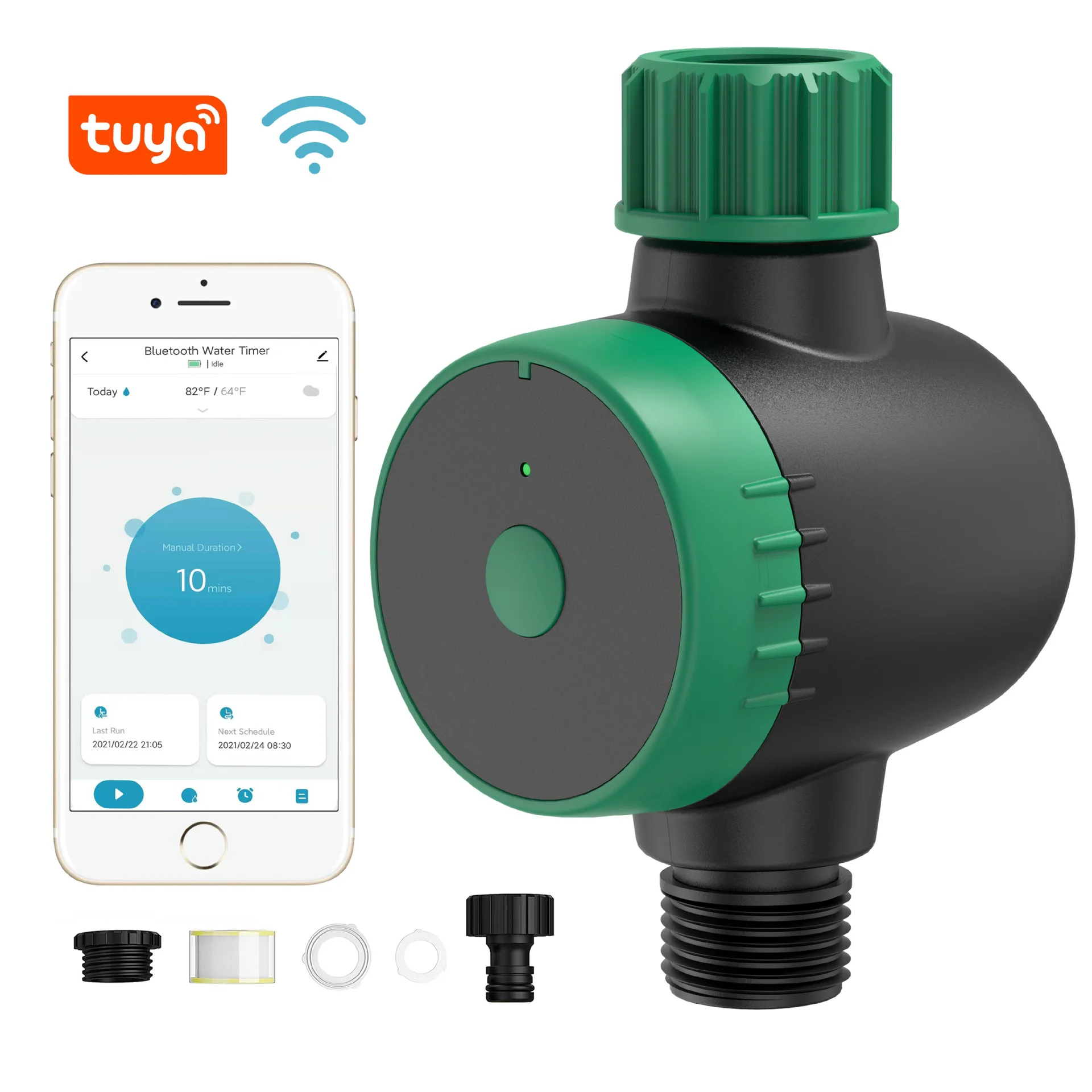Tuya Garden Automatic Watering Timer Watering Irrigation programmer System Supplies For Garden Work For Alexa Google Home
Tuya Garden Automatic Watering Timer Watering Irrigation programmer System Supplies For Garden Work For Alexa Google Home