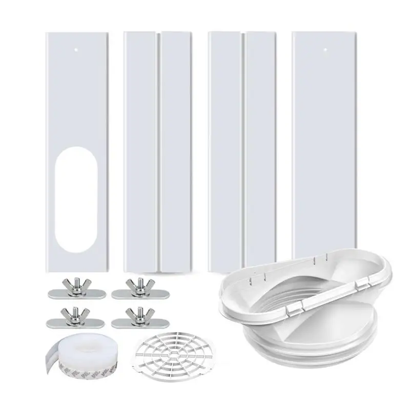 Portable AC Window Kit Mobile AC Accessories Adjustable Sliding AC Window Vent Kit For Vertical Or Horizontal Window
Portable AC Window Kit Mobile AC Accessories Adjustable Sliding AC Window Vent Kit For Vertical Or Horizontal Window