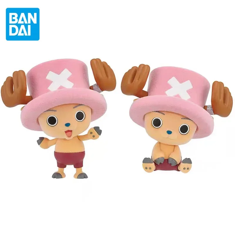 

BANDAI Original One Piece Anime Figure Fluffy Puffy Chopper Flocking Action Figure Toys For Boys Girls Kids Christmas Gift Model