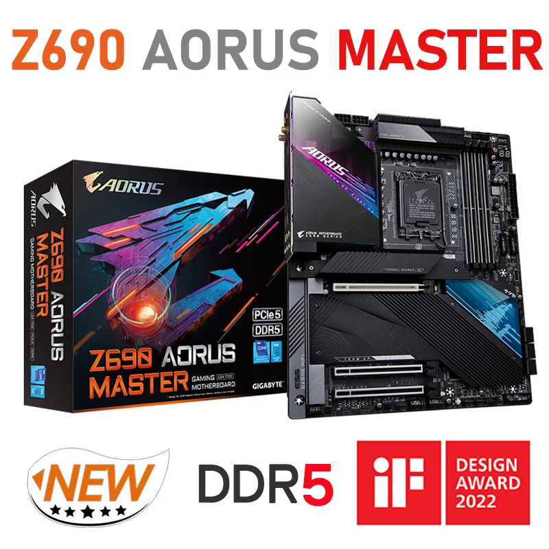 Материнская плата LGA 1700 DDR5 Gigabyte Z690 AORUS MASTER Intel Z690 материнская плата 1700 поддержка процессора Intel 12 поколения i3 i5 i7 i9 ATX Новинка
Материнская плата LGA 1700 DDR5 Gigabyte Z690 AORUS MASTER Intel Z690 материнская плата 1700 поддержка процессора Intel 12 поколения i3 i5 i7 i9 ATX Новинка