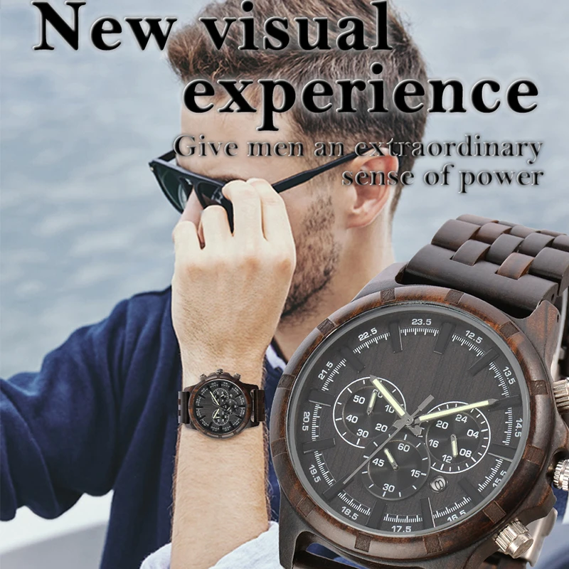 Wooden Mens Watches Luminous Chronograph high-quality Fashion Business Quartz Wrist Watch for Men Clock 2023 new
Wooden Mens Watches Luminous Chronograph high-quality Fashion Business Quartz Wrist Watch for Men Clock 2023 new