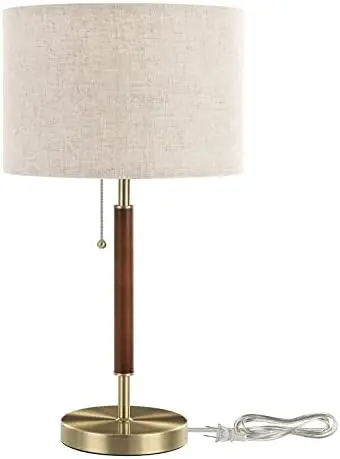 Table Lamp, Solid Wood Pole Bedside Lamp with Pull Chain Switch, Mid Century Nightstand Table Lamp for Living Room, Bedroom, Off
Table Lamp, Solid Wood Pole Bedside Lamp with Pull Chain Switch, Mid Century Nightstand Table Lamp for Living Room, Bedroom, Off
