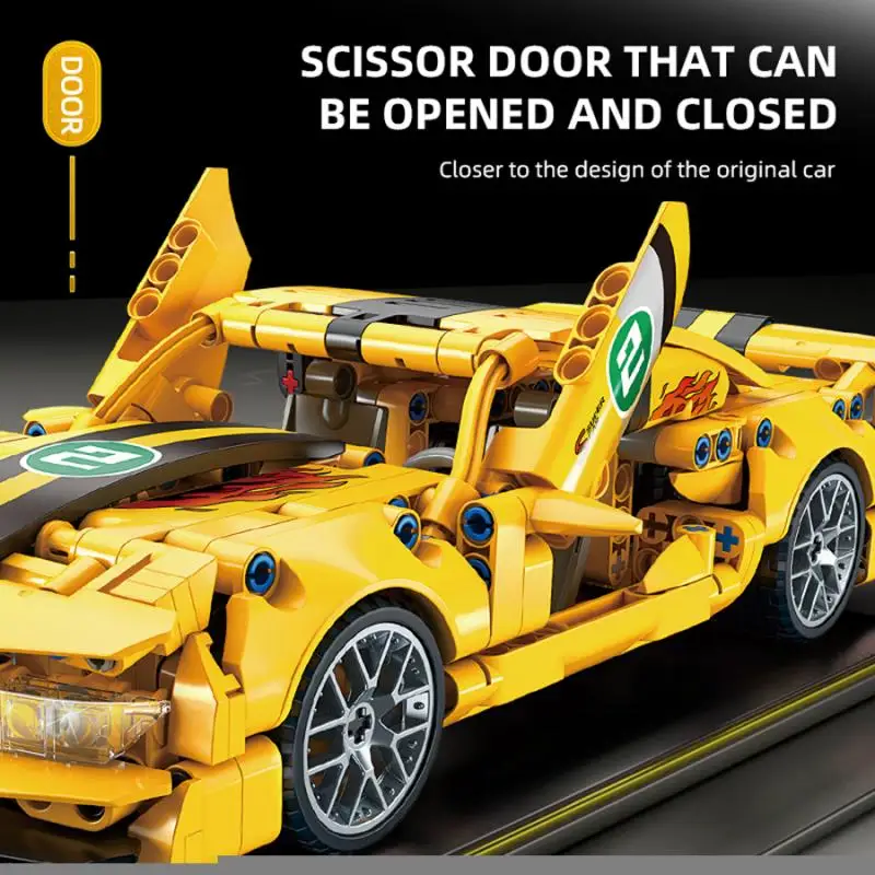 410Pcs City Technical Super Speed Racing Car Model 1:18 Building Blocks Assemble Vehicle Bricks Diy Toys for Boys Children Gifts
410Pcs City Technical Super Speed Racing Car Model 1:18 Building Blocks Assemble Vehicle Bricks Diy Toys for Boys Children Gifts