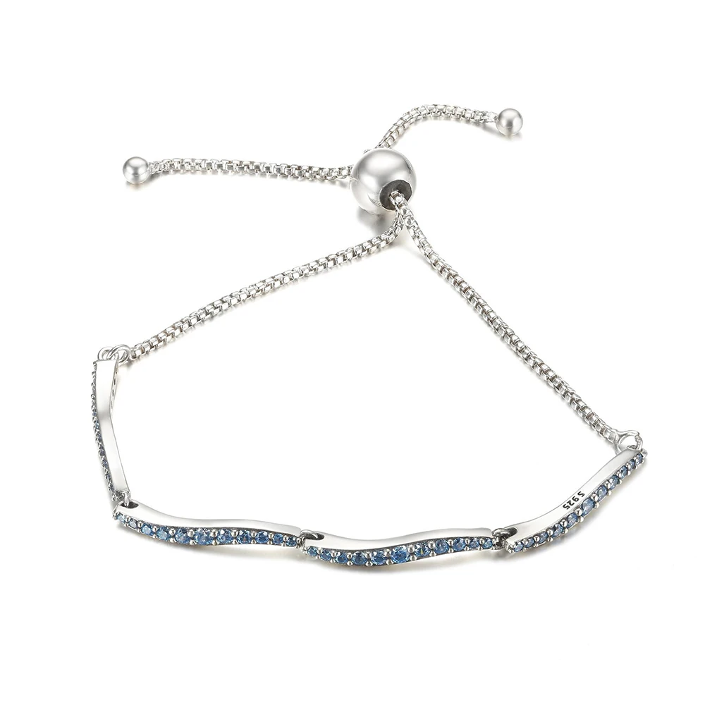 Подлинные синие волнистые Модные женские бусины из стерлингового серебра 925 пробы, очаровательные подарочные украшения «сделай сам»
Подлинные синие волнистые Модные женские бусины из стерлингового серебра 925 пробы, очаровательные подарочные украшения «сделай сам»