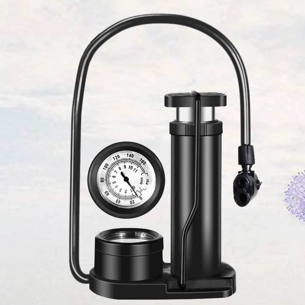 Mini Portable Tire Floor Pump High-pressure Foot Pump Bike MTB Tire Floor Inflator Foot Activated Floor Pump with Barometer
Mini Portable Tire Floor Pump High-pressure Foot Pump Bike MTB Tire Floor Inflator Foot Activated Floor Pump with Barometer