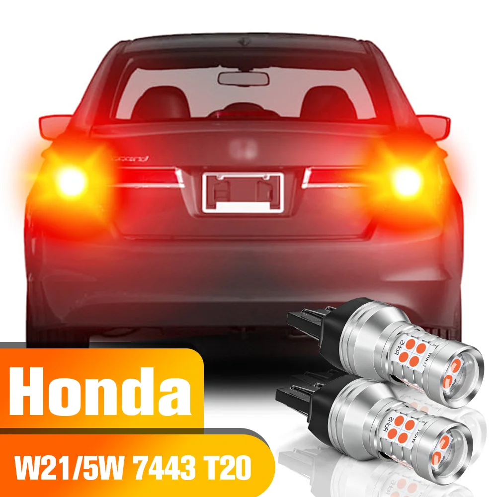 Brake Light 2pcs LED Bulb W21/5W 7443 T20 Accessories For Honda Accord Civic 7 8 9 CRV 1 2 3 4 Fit Insight Odyssey Pilot Ridgeli
Brake Light 2pcs LED Bulb W21/5W 7443 T20 Accessories For Honda Accord Civic 7 8 9 CRV 1 2 3 4 Fit Insight Odyssey Pilot Ridgeli