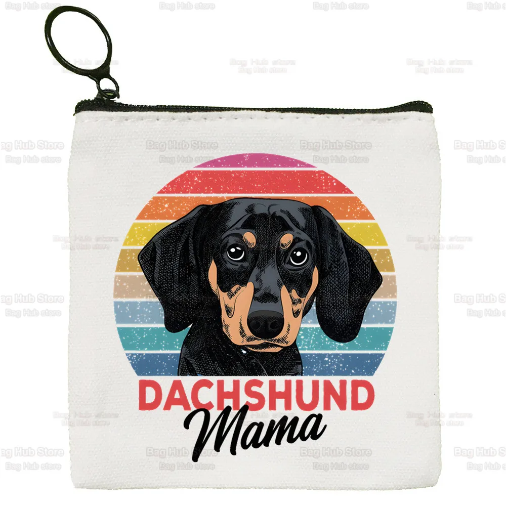 Dachshund Teckel Cute Dog Cartoon Printed Canvas Bag Design Canvas Simple and Fashionable Storage Bag
Dachshund Teckel Cute Dog Cartoon Printed Canvas Bag Design Canvas Simple and Fashionable Storage Bag