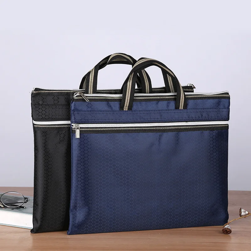 Business waterproof information bag portable file bag A4 student Tutorial Bags zipper bag official document canvas file bag
Business waterproof information bag portable file bag A4 student Tutorial Bags zipper bag official document canvas file bag