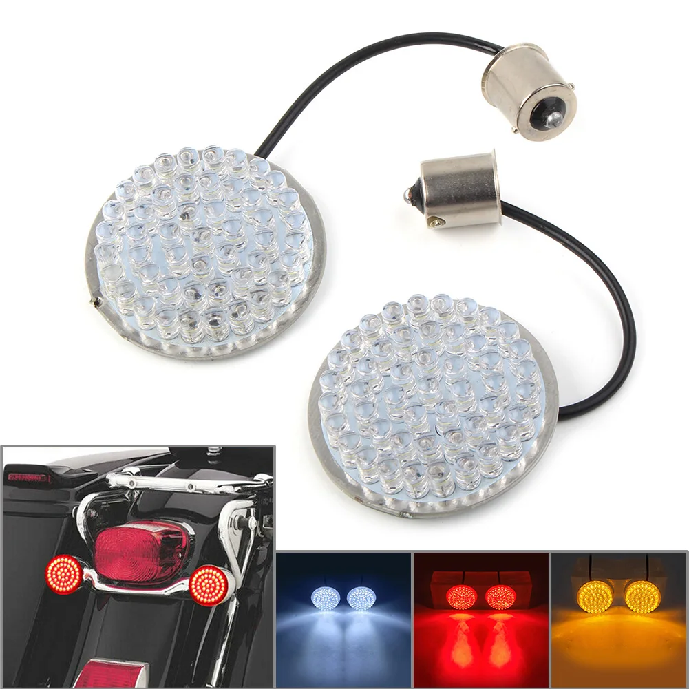 2X Motorbike LED Rear Turn Signal Light Blinker 1156 For Harley-Davidson HD Road King /Softail Dyna 2012-2017& Touring 2014-16
2X Motorbike LED Rear Turn Signal Light Blinker 1156 For Harley-Davidson HD Road King /Softail Dyna 2012-2017& Touring 2014-16