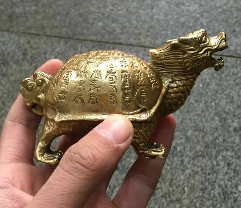 Китайская народная латунная резьба по фэн-шуй, богатая благоприятная питательная черепаха
Китайская народная латунная резьба по фэн-шуй, богатая благоприятная питательная черепаха