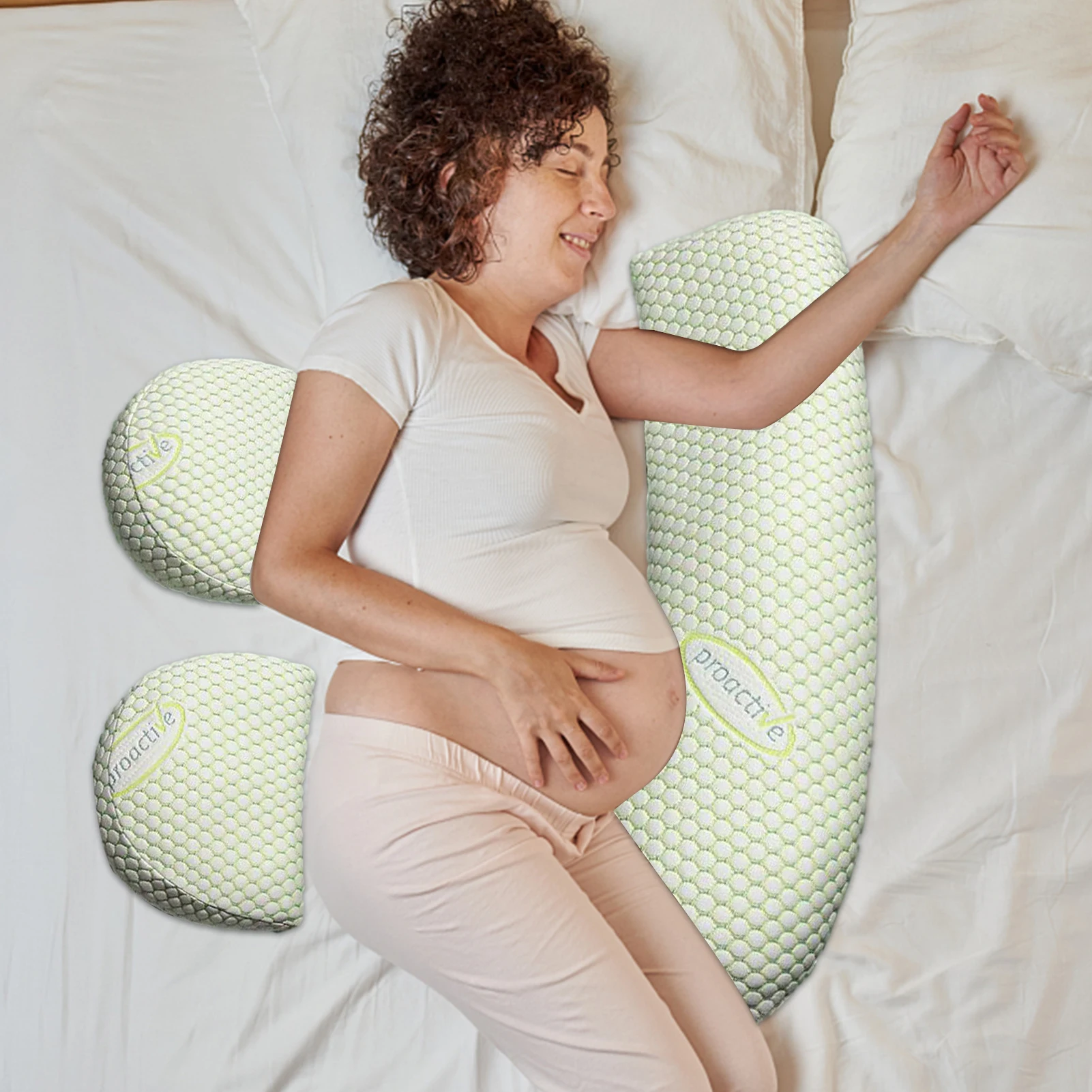 

Pregnancy Pillow Soft U-shaped Lumbar Side Sleeper Cushion Pregnant Women Maternity Pillow Pads Tummy Pillows Pregnancy Supplies