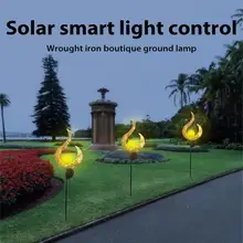 Solar Power Ground Lamp Outdoor Waterproof Wrought Iron Ground Plug Projection Lamp Path Lighting Torch Outdoor Street Light
Solar Power Ground Lamp Outdoor Waterproof Wrought Iron Ground Plug Projection Lamp Path Lighting Torch Outdoor Street Light