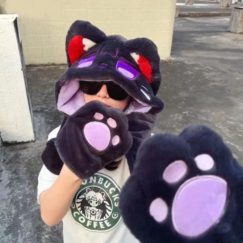 Аниме игра Genshin Impact Xiao Kawaii Animal Cosplay плюшевая кукла теплый шарф и шапка шейный платок зимний унисекс модный шарф игрушки подарок
Аниме игра Genshin Impact Xiao Kawaii Animal Cosplay плюшевая кукла теплый шарф и шапка шейный платок зимний унисекс модный шарф игрушки подарок
