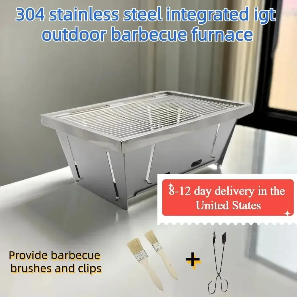 Portable IGT BBQ Oven,Portable IGT barbecue stove, stainless steel folding barbecue stove, for camping, picnicking, campfire
Portable IGT BBQ Oven,Portable IGT barbecue stove, stainless steel folding barbecue stove, for camping, picnicking, campfire