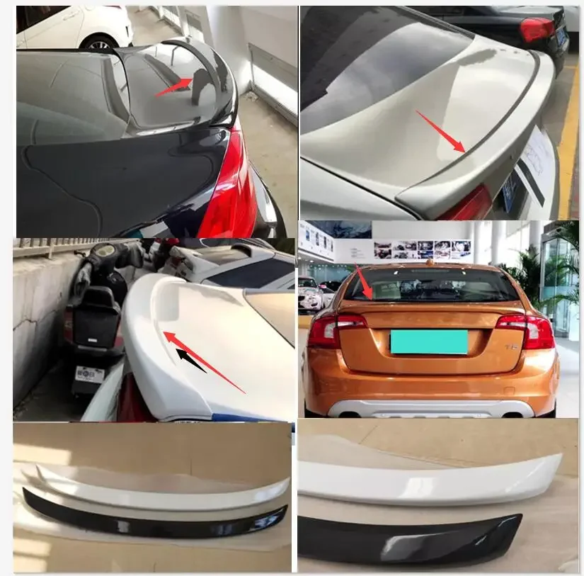 Primer Car Rear Trunk Spoiler Wing Spoiler Rear Diffuser (1 Piece) For Volvo S60 / S60L 2011 2012 13 14 15 16 17 18 2019
Primer Car Rear Trunk Spoiler Wing Spoiler Rear Diffuser (1 Piece) For Volvo S60 / S60L 2011 2012 13 14 15 16 17 18 2019
