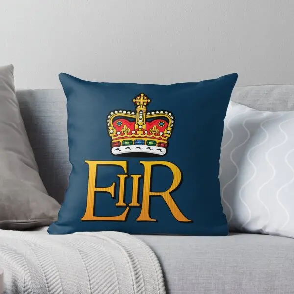 The Royal Cypher Of Queen Elizabeth Ii Printing Throw Pillow Cover Decor Office Fashion Bedroom Pillows not include One Side
The Royal Cypher Of Queen Elizabeth Ii Printing Throw Pillow Cover Decor Office Fashion Bedroom Pillows not include One Side