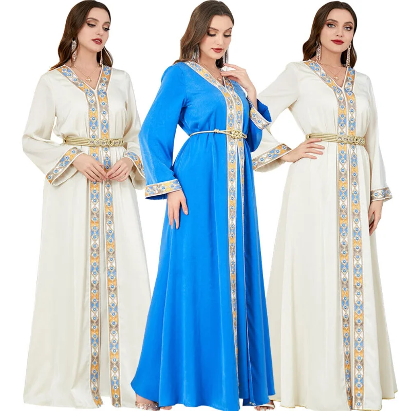 Kaftan Women Abaya Muslim Long Maxi Dress Islamic Moroccan Party Jilbab Ramadan
Kaftan Women Abaya Muslim Long Maxi Dress Islamic Moroccan Party Jilbab Ramadan