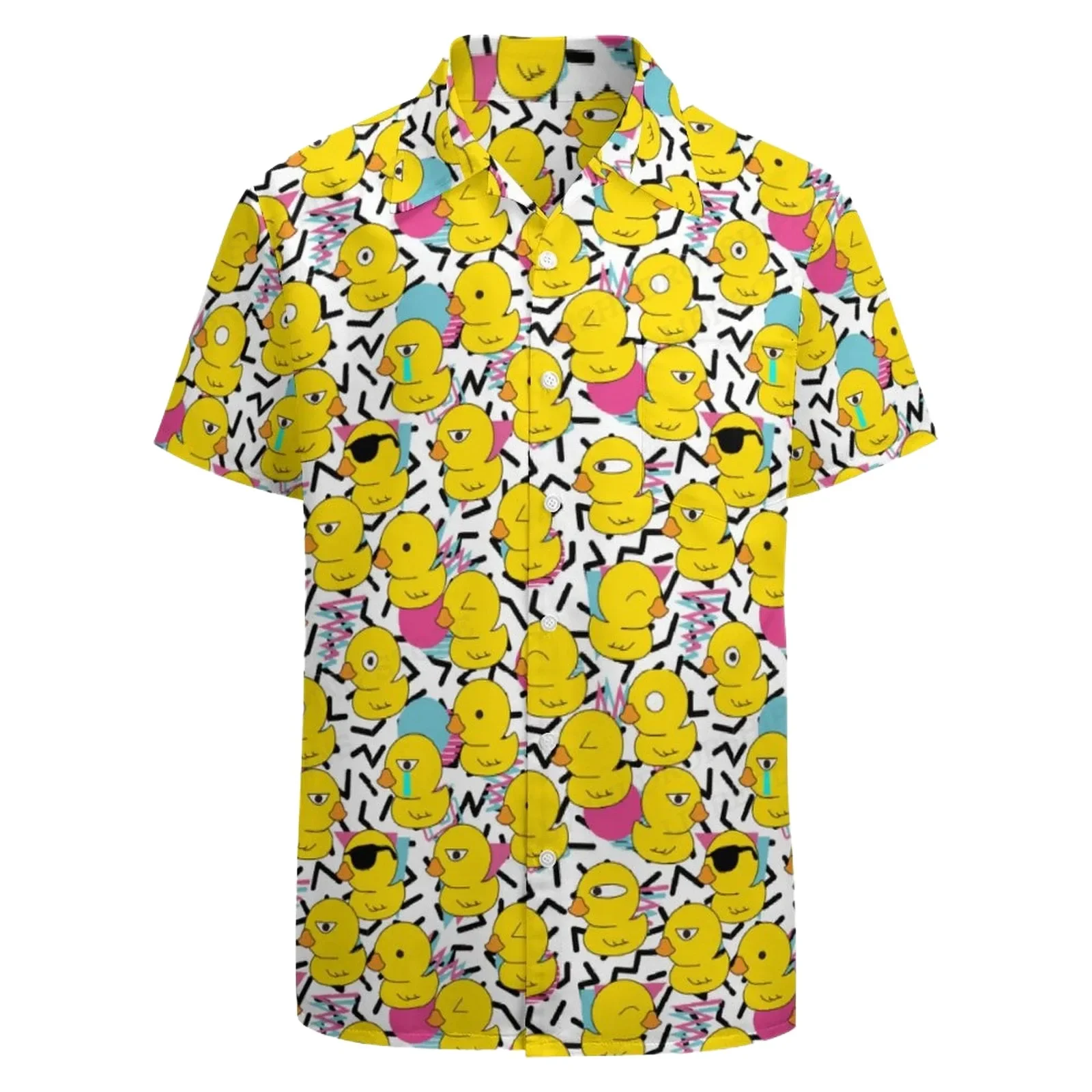 Men's Duck Hawaiian Shirts Mushroom 3d Printed Fashion Short Sleeve Oversized Blouse Vocation Beach Harajuku Social Clothing
Men's Duck Hawaiian Shirts Mushroom 3d Printed Fashion Short Sleeve Oversized Blouse Vocation Beach Harajuku Social Clothing