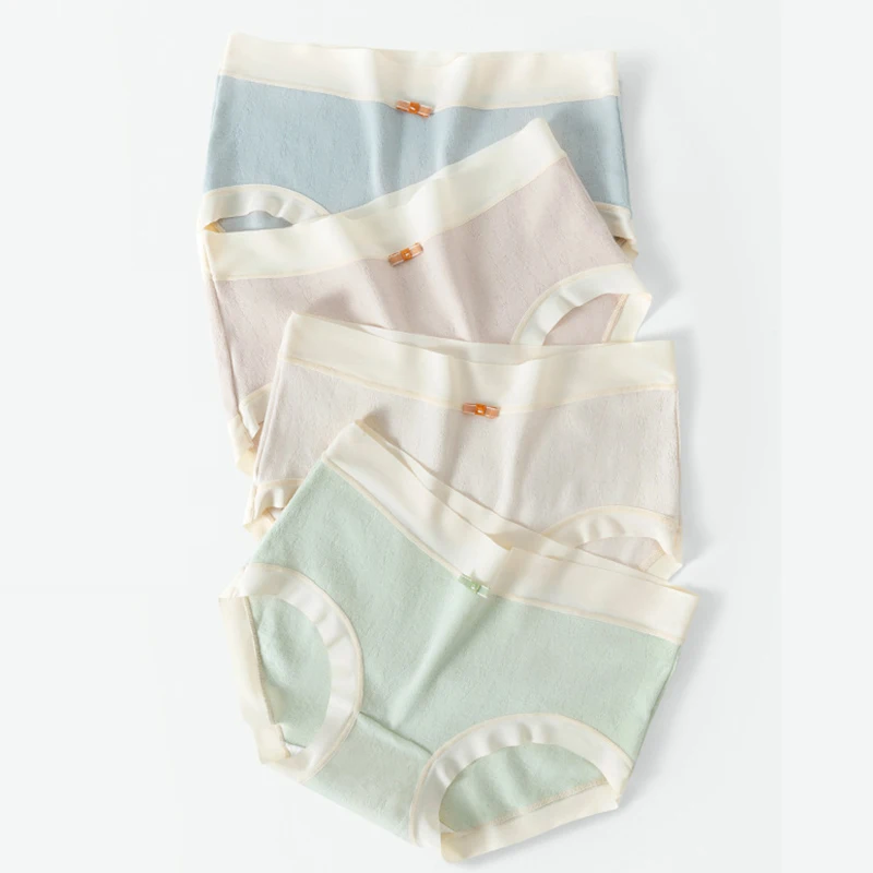 4-6PCS/Lot Underwear for Women Pure Cotton Sexy Lingerie Briefs Women's Underpants Seamless Panties 3A Antibacterial Crotch
4-6PCS/Lot Underwear for Women Pure Cotton Sexy Lingerie Briefs Women's Underpants Seamless Panties 3A Antibacterial Crotch