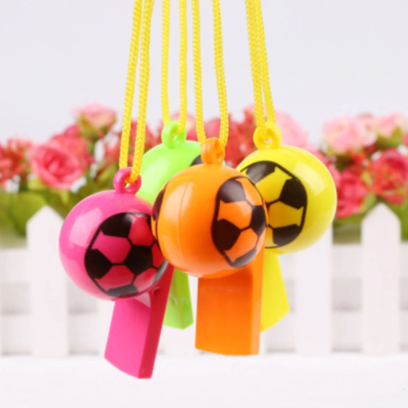1PCS Plastic football whistle World Cup football referee whistle cheer props wholesale factory direct sales
1PCS Plastic football whistle World Cup football referee whistle cheer props wholesale factory direct sales