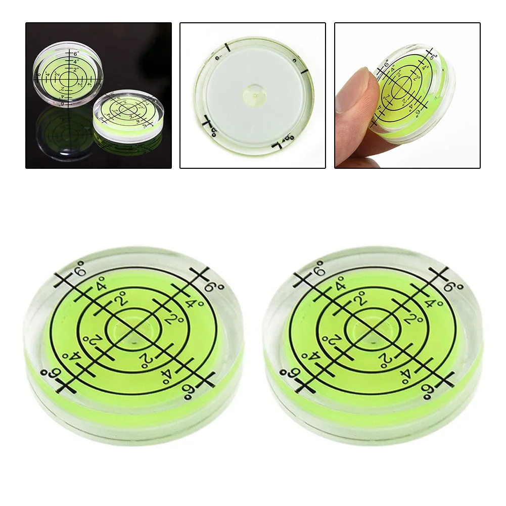 2pcs Horizontal Precision Spirit Bubble Degree Mark Surface Level Environmental Bulls Eye 20°-30° Accuracy Bubble Level Tool
2pcs Horizontal Precision Spirit Bubble Degree Mark Surface Level Environmental Bulls Eye 20°-30° Accuracy Bubble Level Tool