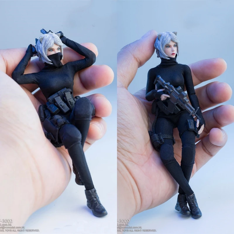 VERYCOOL VCF-3002 1/12 женский солдат, коллекционная экшн-фигурка Catch Me, крутой красивый солдат, полный комплект из 6 элементов
VERYCOOL VCF-3002 1/12 женский солдат, коллекционная экшн-фигурка Catch Me, крутой красивый солдат, полный комплект из 6 элементов
