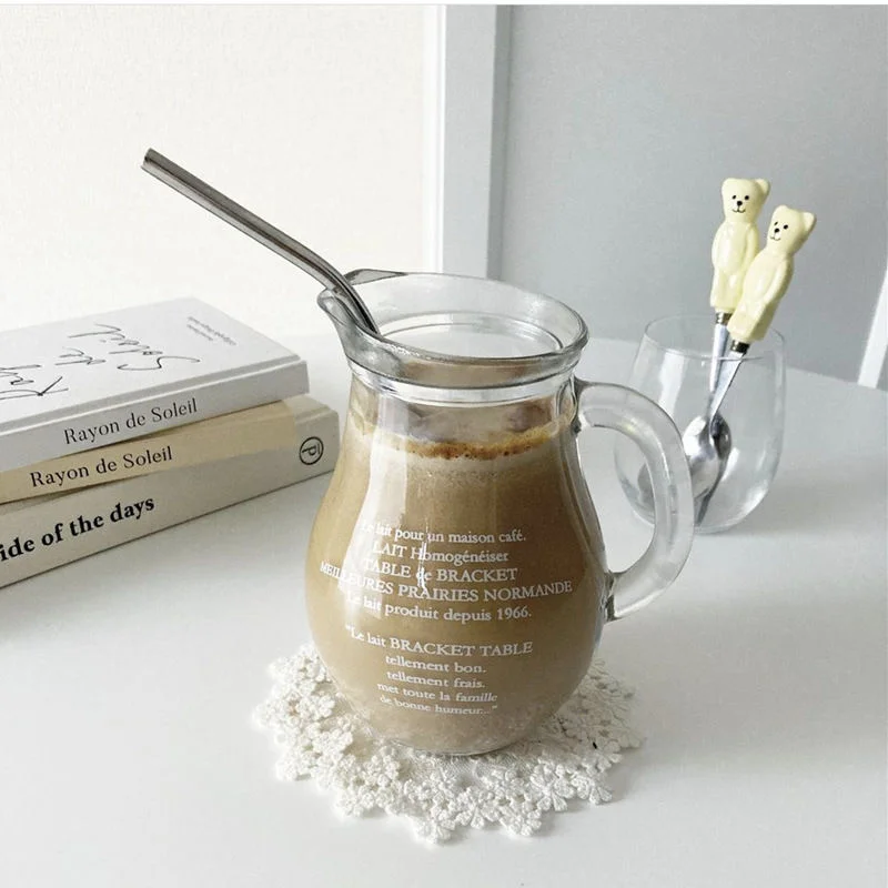 550ml Koreaanse Glazen Beker Koffie Cup Met Stain Staal Stro Clear Wijn Cocktail Glazen Beker Grote Capaciteit Melk Bubble cup
550ml Koreaanse Glazen Beker Koffie Cup Met Stain Staal Stro Clear Wijn Cocktail Glazen Beker Grote Capaciteit Melk Bubble cup
