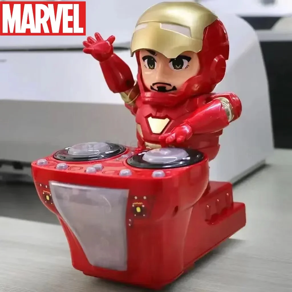 Marvel The Avengers Dj Iron Man Flip Mask Electric Dancing Robot Rock Table Universal Toy Iron Man Figure Kawaii Anime Kids Toys
Marvel The Avengers Dj Iron Man Flip Mask Electric Dancing Robot Rock Table Universal Toy Iron Man Figure Kawaii Anime Kids Toys