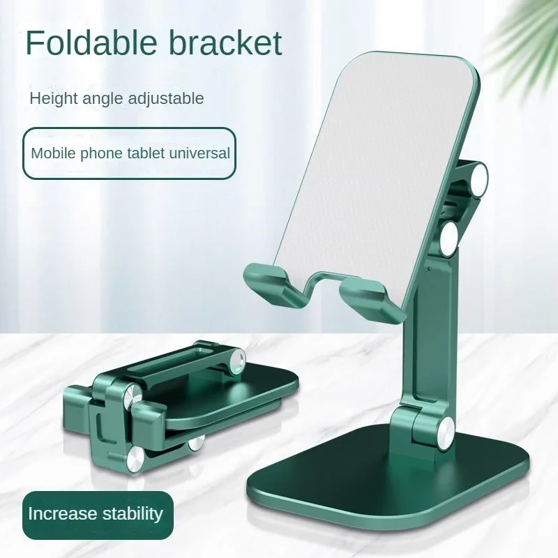 

Mobile Desktop Stand Adjustable And Foldable Compatible With Tablets Portable And Multifunctional For Live Streaming Watching