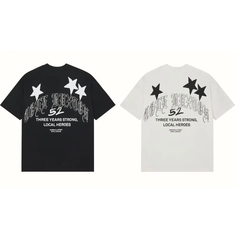 Summer Cole Buxton T-shirt Casual Letter Logo Short-sleeved Round Neck Cotton T-shirt Suitable for Men Women Loose Tops
Summer Cole Buxton T-shirt Casual Letter Logo Short-sleeved Round Neck Cotton T-shirt Suitable for Men Women Loose Tops