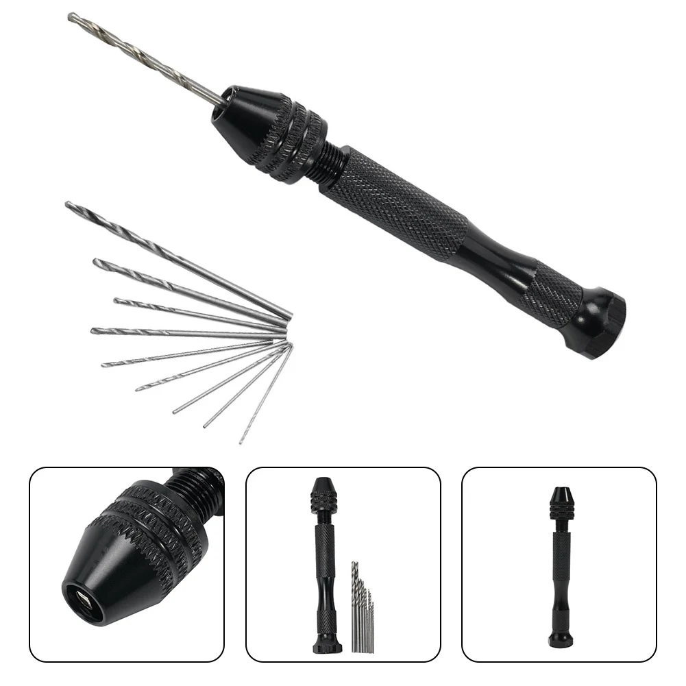 Rubber Diamond Materials Black Linden Horn Amber Drill Set TwistDrill Aluminum Alloy Black Hand Drill Rotary Tool
Rubber Diamond Materials Black Linden Horn Amber Drill Set TwistDrill Aluminum Alloy Black Hand Drill Rotary Tool