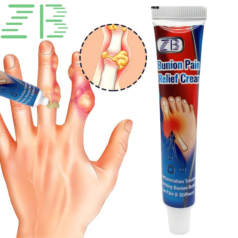 Gout Arthritis Pain Relief Cream Bunion Toe Joint Valgus Corrector Cream Treat Stiffness Inflammation Medical Plaster
Gout Arthritis Pain Relief Cream Bunion Toe Joint Valgus Corrector Cream Treat Stiffness Inflammation Medical Plaster