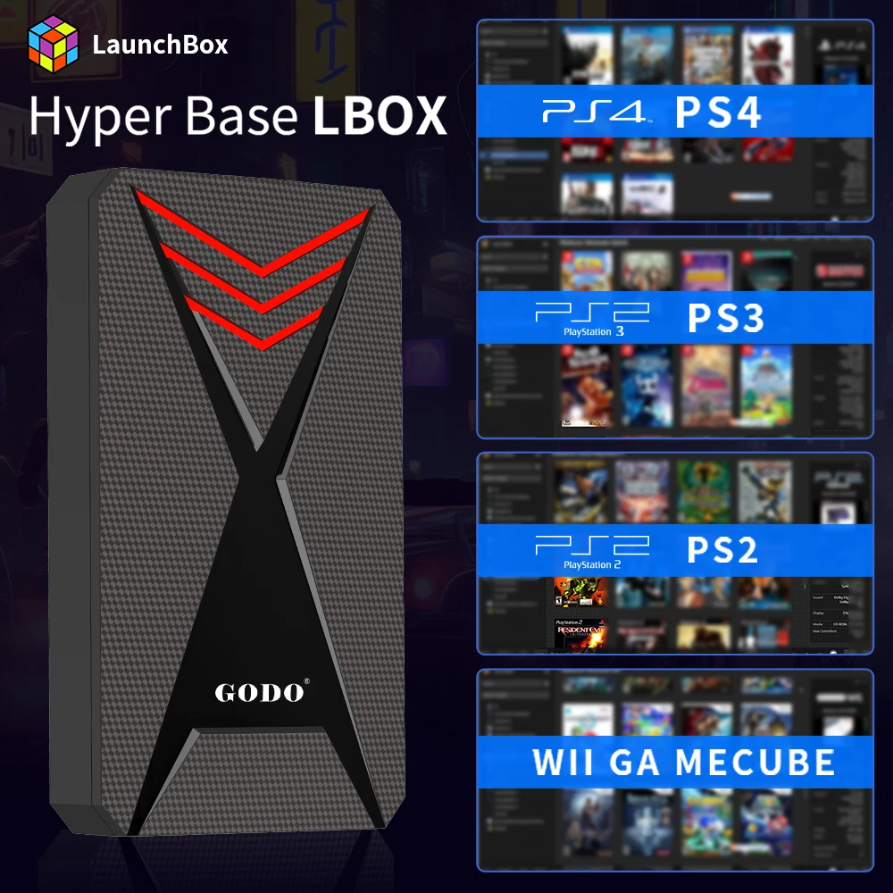 Hyper Base Lbox Game Hard Drive With 4200+ Games For PS4/Wii/PS3/PS2/GameCube/N64/Wiiu/SS Launchbox 2TB Gaming HDD For PC/Laptop
Hyper Base Lbox Game Hard Drive With 4200+ Games For PS4/Wii/PS3/PS2/GameCube/N64/Wiiu/SS Launchbox 2TB Gaming HDD For PC/Laptop