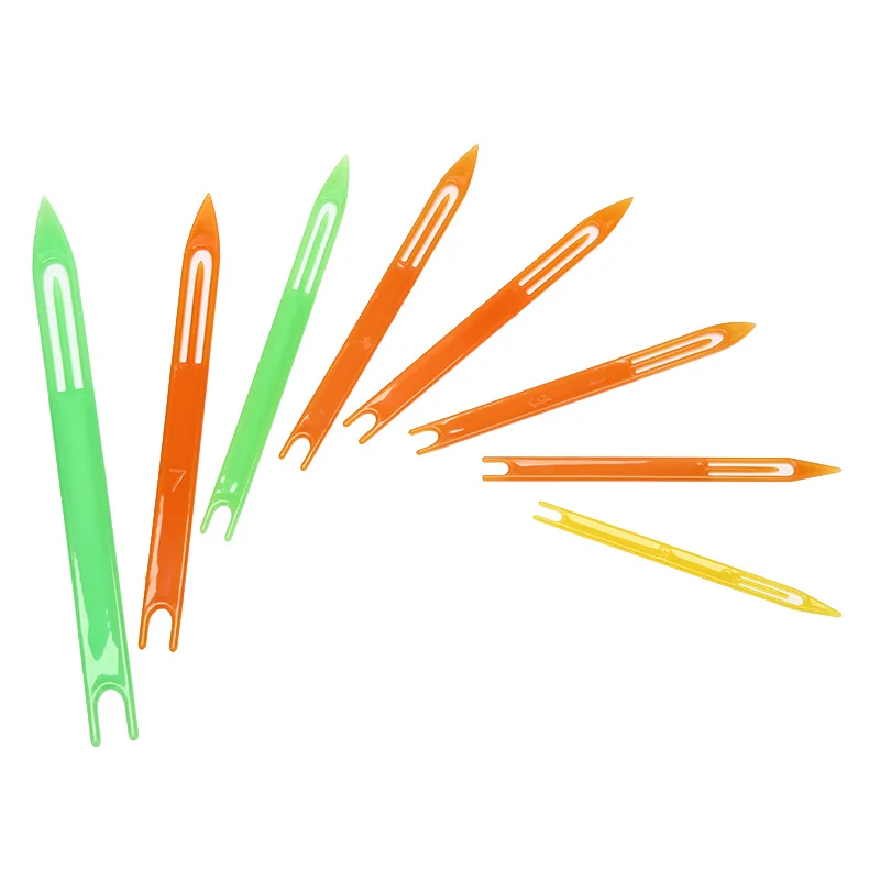 8PCS Fishing Net Shuttles Plastic Web Shuttles Repair Network Wire Sewing Needle Repair Casting Fish Cage Three Layer Net Tool 
8PCS Fishing Net Shuttles Plastic Web Shuttles Repair Network Wire Sewing Needle Repair Casting Fish Cage Three Layer Net Tool