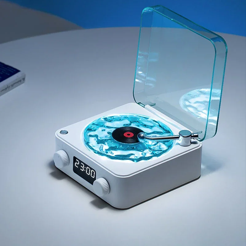 

ZIHOTLE Portable Mini RGB Backlit White Noise Sleep Assist Retro Bluetooth Speakers HiFi Stereo Surround Soundbar 블루투스 스피커