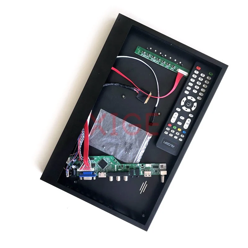 Metal Case&Driver Controller Board Fit LP133WH1/LP133WH2 USB+AV+HDMI+VGA 13.3" 1366*768 Monitor Kit LVDS 40-Pin TV Analog Signal
Metal Case&Driver Controller Board Fit LP133WH1/LP133WH2 USB+AV+HDMI+VGA 13.3" 1366*768 Monitor Kit LVDS 40-Pin TV Analog Signal