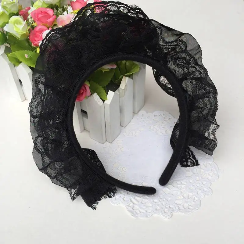 Lolita Headband Cute Lady Dress Maid Dark Headdress Handmade Hair Accessories Japanese Girl
Lolita Headband Cute Lady Dress Maid Dark Headdress Handmade Hair Accessories Japanese Girl