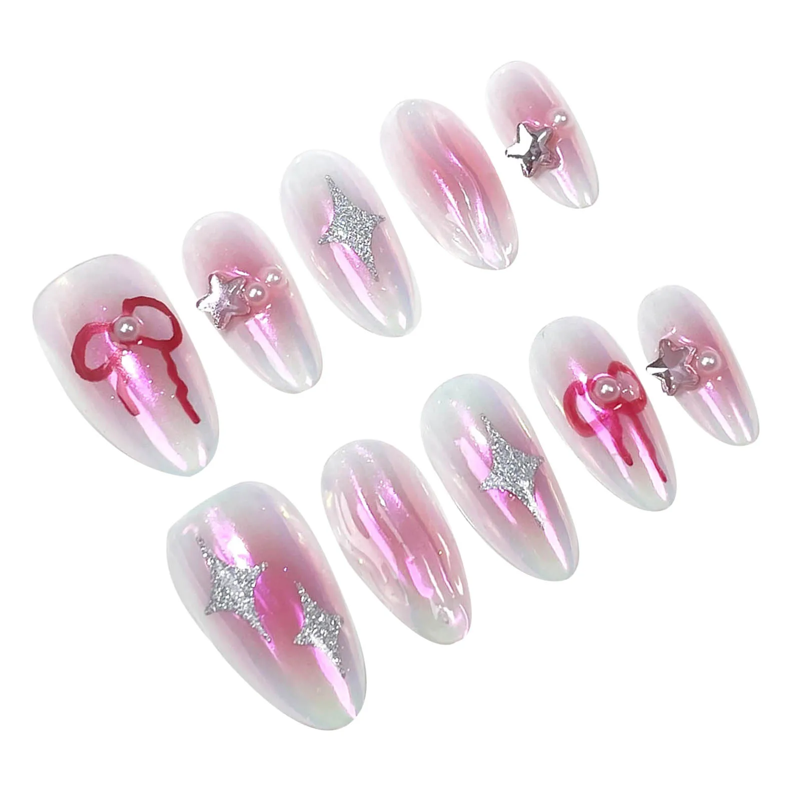 Blush Pink Almond Press on Nails Lightweight and Easy to Stick Fake Nail for Shopping Traveling Dating
Blush Pink Almond Press on Nails Lightweight and Easy to Stick Fake Nail for Shopping Traveling Dating