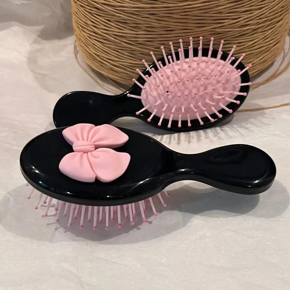 Anti Static Cartoon Air Comb Simple Blood Circulation Smoothly Scalp Massage Bow Comb Handle Girl Heart Portable Comb Women
Anti Static Cartoon Air Comb Simple Blood Circulation Smoothly Scalp Massage Bow Comb Handle Girl Heart Portable Comb Women