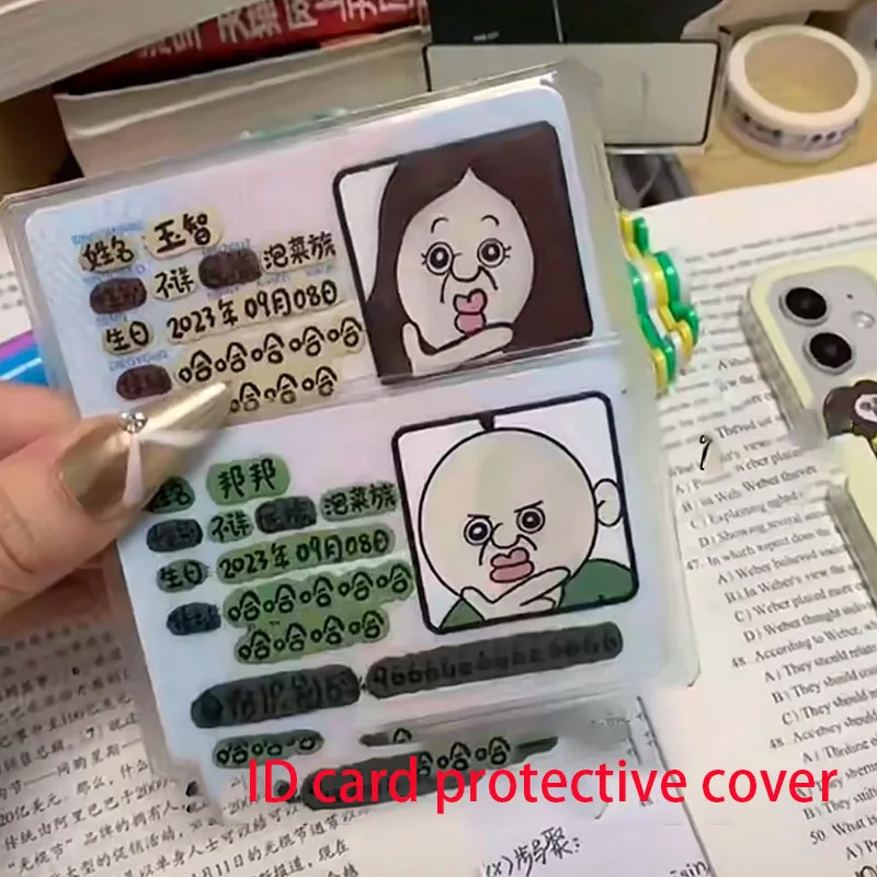 Kawaii Anime Creative Quirky Bangbang and Yuzhi Id Card Protective Cover Cute Privacy Transparent Id Card Holder Toys for Kids
Kawaii Anime Creative Quirky Bangbang and Yuzhi Id Card Protective Cover Cute Privacy Transparent Id Card Holder Toys for Kids