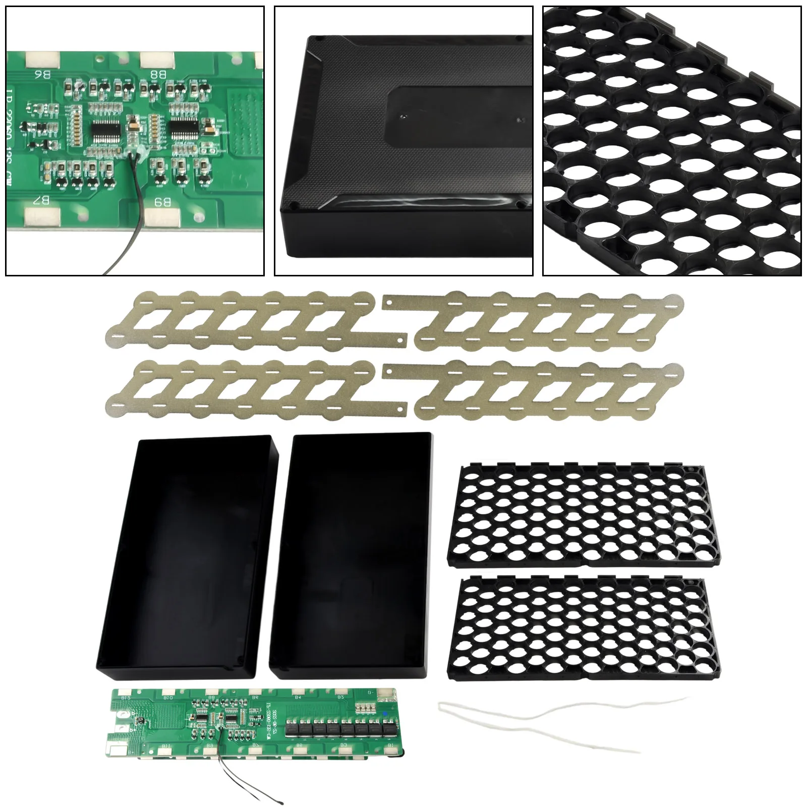 14S 48V 52V E-bike Lithum Battery Box 14S6P 18 650 Holder Welding Nickel For E-scooter Electric Bike Battery Use Battery Box
14S 48V 52V E-bike Lithum Battery Box 14S6P 18 650 Holder Welding Nickel For E-scooter Electric Bike Battery Use Battery Box