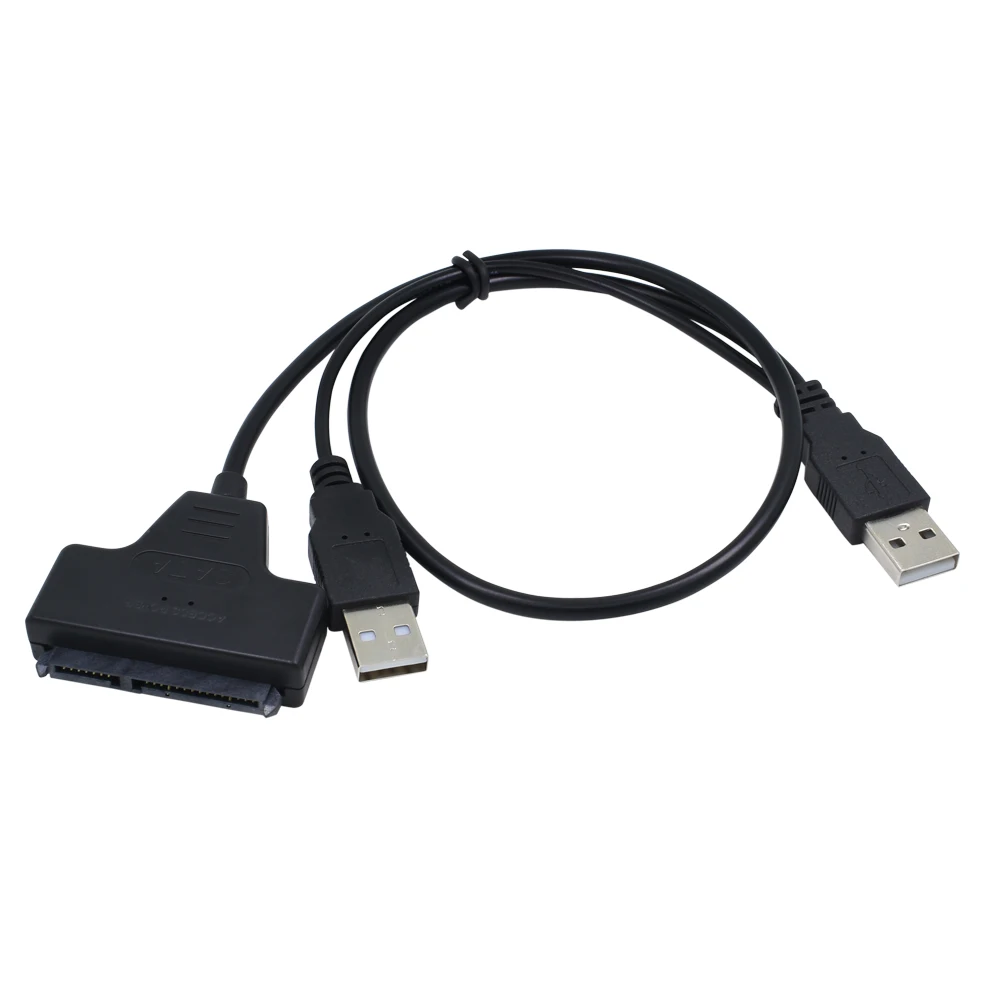 Кабель-адаптер TISHRIC, преобразователь USB 2,0 в SATA 22Pin, с поддержкой источника питания, твердотельный накопитель 2,5 дюйма
Кабель-адаптер TISHRIC, преобразователь USB 2,0 в SATA 22Pin, с поддержкой источника питания, твердотельный накопитель 2,5 дюйма