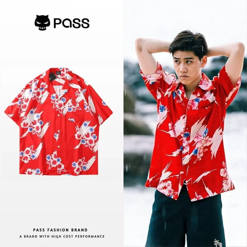Thai drama interprets my love with your heart, ppkrit, the same 2022 summer floral shirt loose short sleeved top
Thai drama interprets my love with your heart, ppkrit, the same 2022 summer floral shirt loose short sleeved top