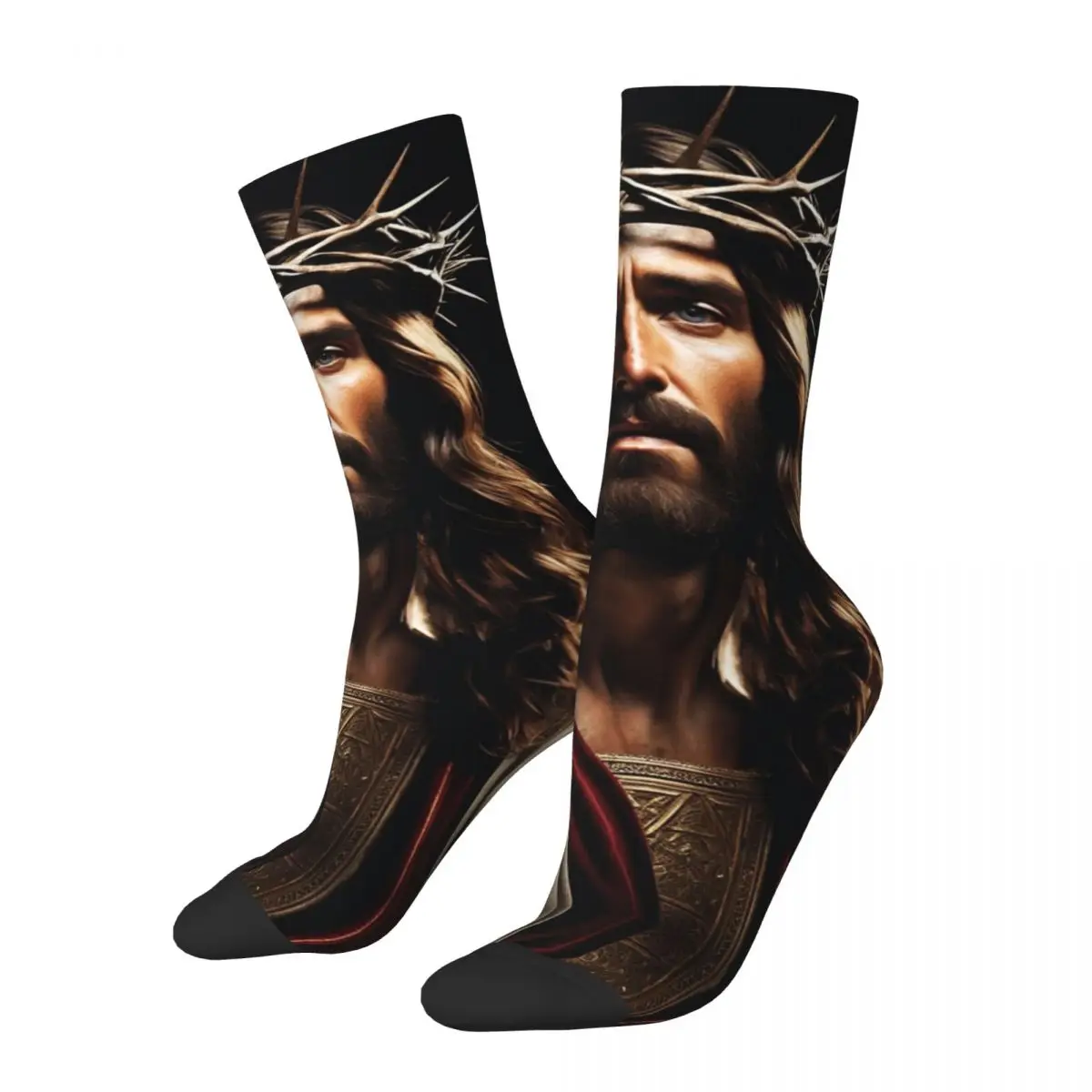 Men Women Religious Jesus Christ Socks Warm Fashion Catholic Bible Faith Socks Hip Hop Merch Middle Tube Socks Best Gift
Men Women Religious Jesus Christ Socks Warm Fashion Catholic Bible Faith Socks Hip Hop Merch Middle Tube Socks Best Gift
