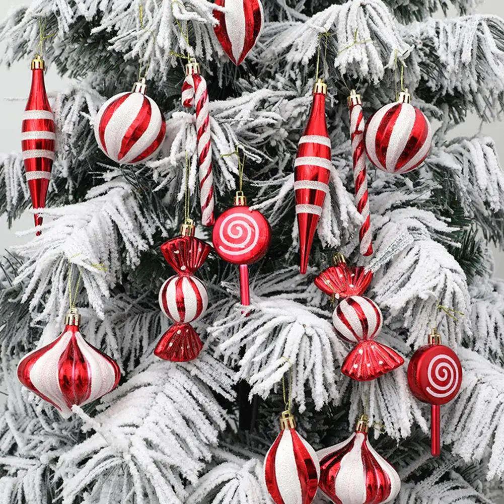 14Pcs Christmas Candy Cane Pendants Lanyard Christmas Hanging Candy Balls Christmas Tree Decorations Xmas Navidad New Year 2024
14Pcs Christmas Candy Cane Pendants Lanyard Christmas Hanging Candy Balls Christmas Tree Decorations Xmas Navidad New Year 2024