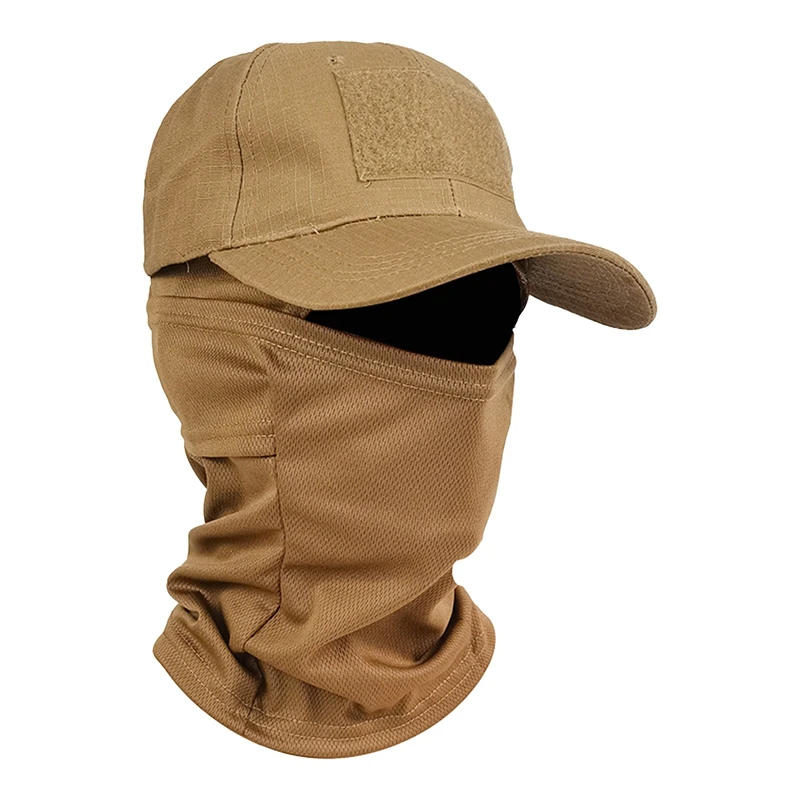 New Style Hood Army Baseball Caps Men Outdoor Hiking Cap Tactical Camouflage Full Face Hat Sun Protection Hat
New Style Hood Army Baseball Caps Men Outdoor Hiking Cap Tactical Camouflage Full Face Hat Sun Protection Hat