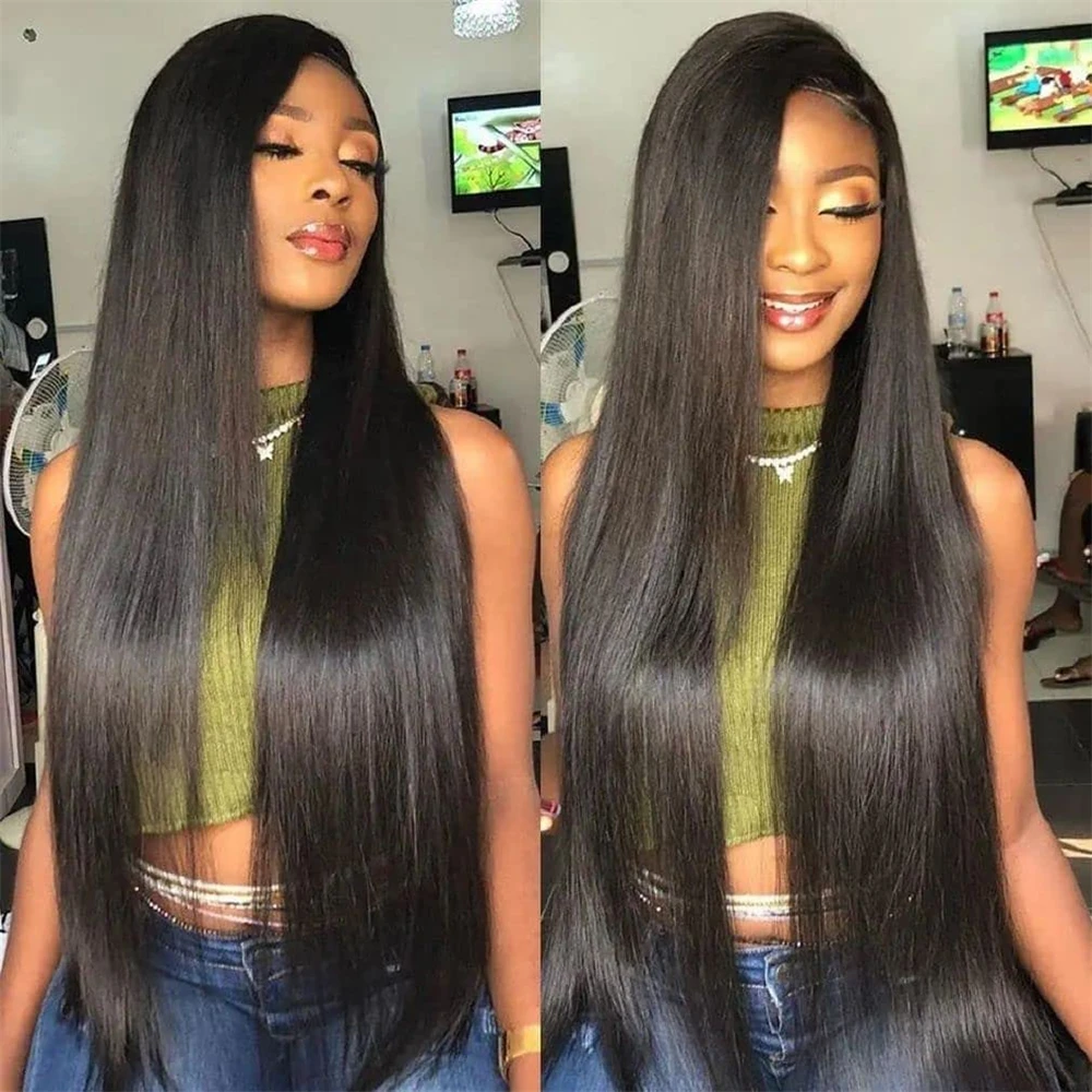 Bone Straight Human Hair Wig 13x6 Lace Frontal Wig For Women Glueless Wig Brazilian 30 34 Inch HD Transparent ace Front Wig
Bone Straight Human Hair Wig 13x6 Lace Frontal Wig For Women Glueless Wig Brazilian 30 34 Inch HD Transparent ace Front Wig