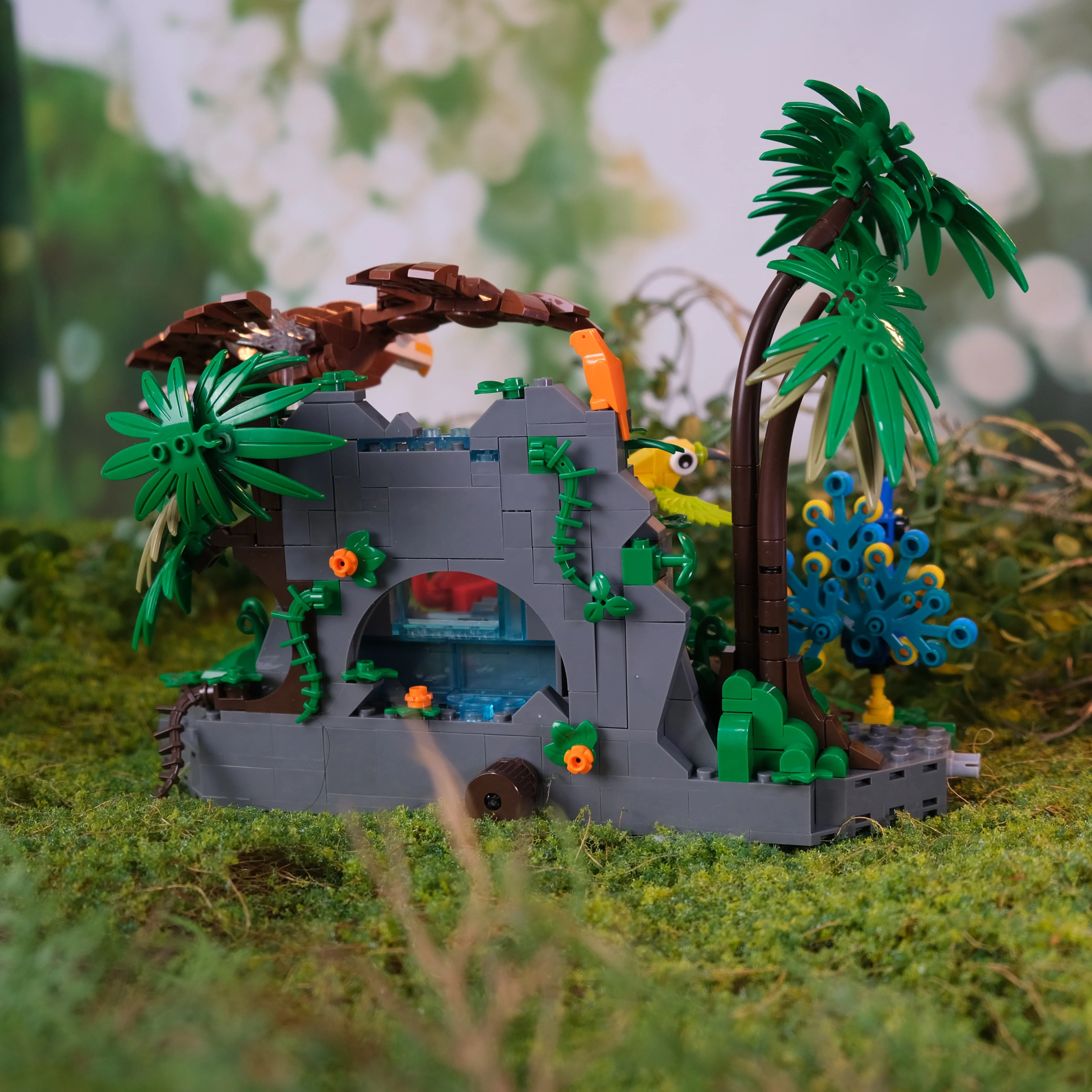 755PCS Creative Tropical Forest Building Blocks Cute Animal Lion Zoo Model Bricks Assemble Toys Birthday Gift for Adults Kids 755PCS Creative Tropical Forest Building Blocks Cute Animal Lion Zoo Model Bricks Assemble Toys Birthday Gift for Adults Kids