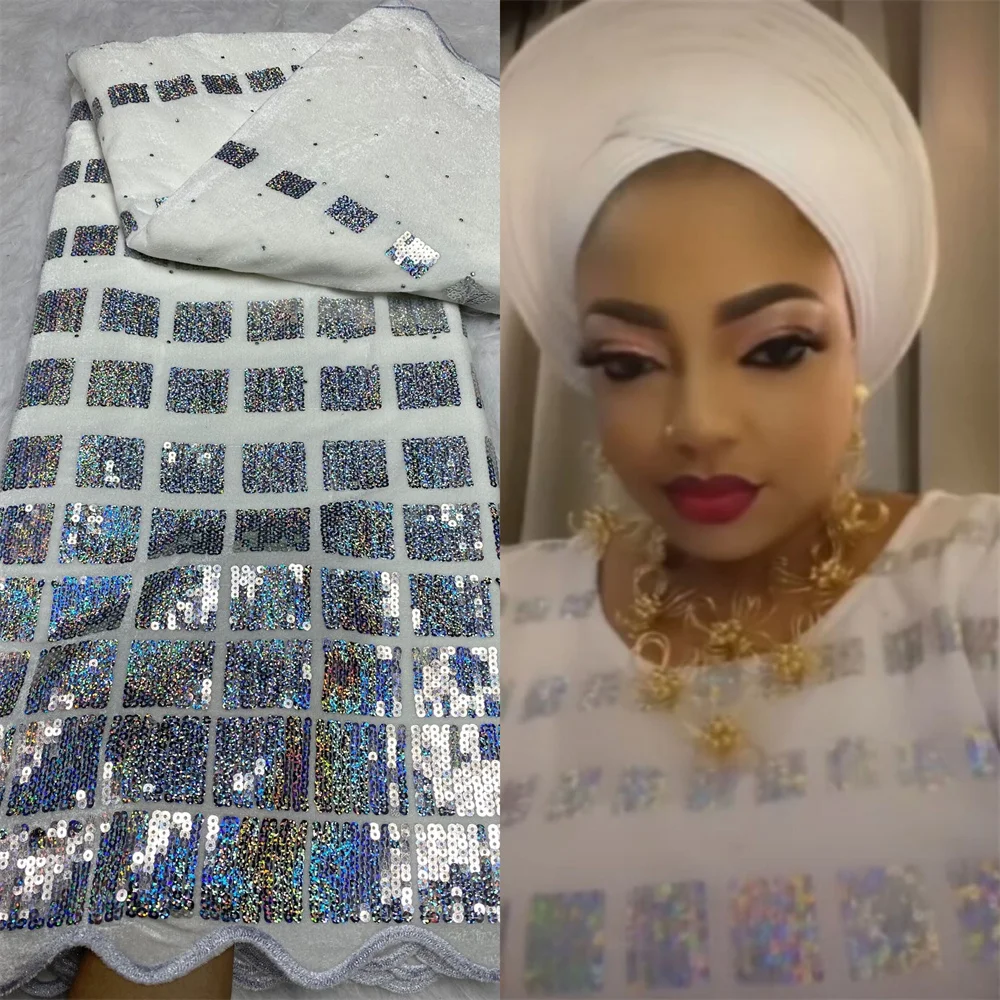 Velvet African Mesh Lace Fabric 2023 French Net Sequins Lace Sewing Embroidered Lace Tulle Nigerian Lace Fabric Dress fy-120
Velvet African Mesh Lace Fabric 2023 French Net Sequins Lace Sewing Embroidered Lace Tulle Nigerian Lace Fabric Dress fy-120