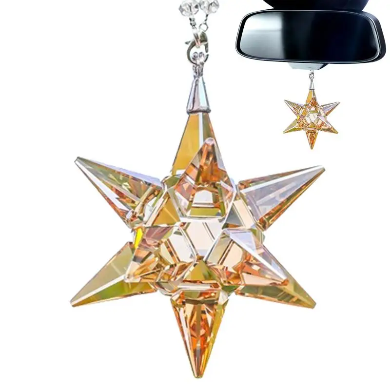Exquisite Crystal Snowflakes Car Pendant Decoration Ornaments Sun Catcher Snowflake Hanging Trim Accessories Presents Gifts
Exquisite Crystal Snowflakes Car Pendant Decoration Ornaments Sun Catcher Snowflake Hanging Trim Accessories Presents Gifts